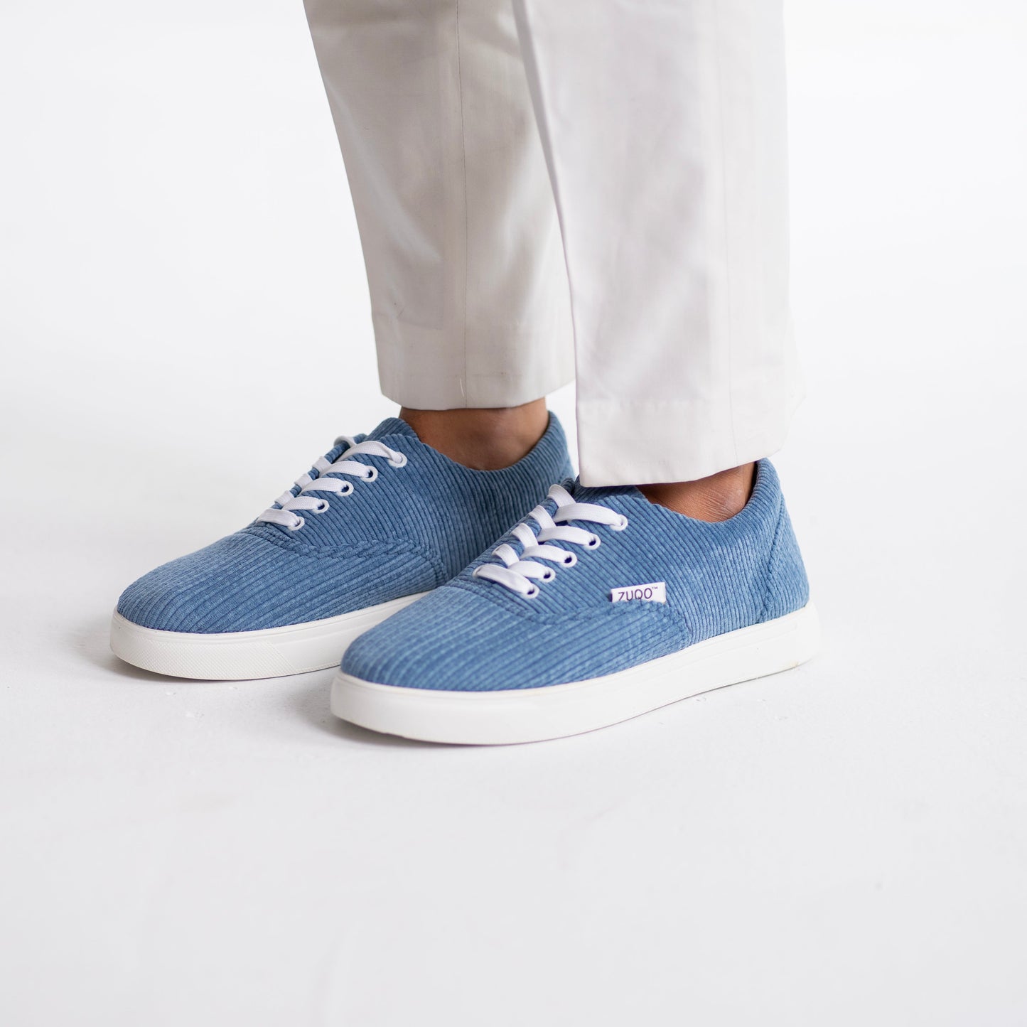 Zuqo Men's Sneaker - Sky Blue
