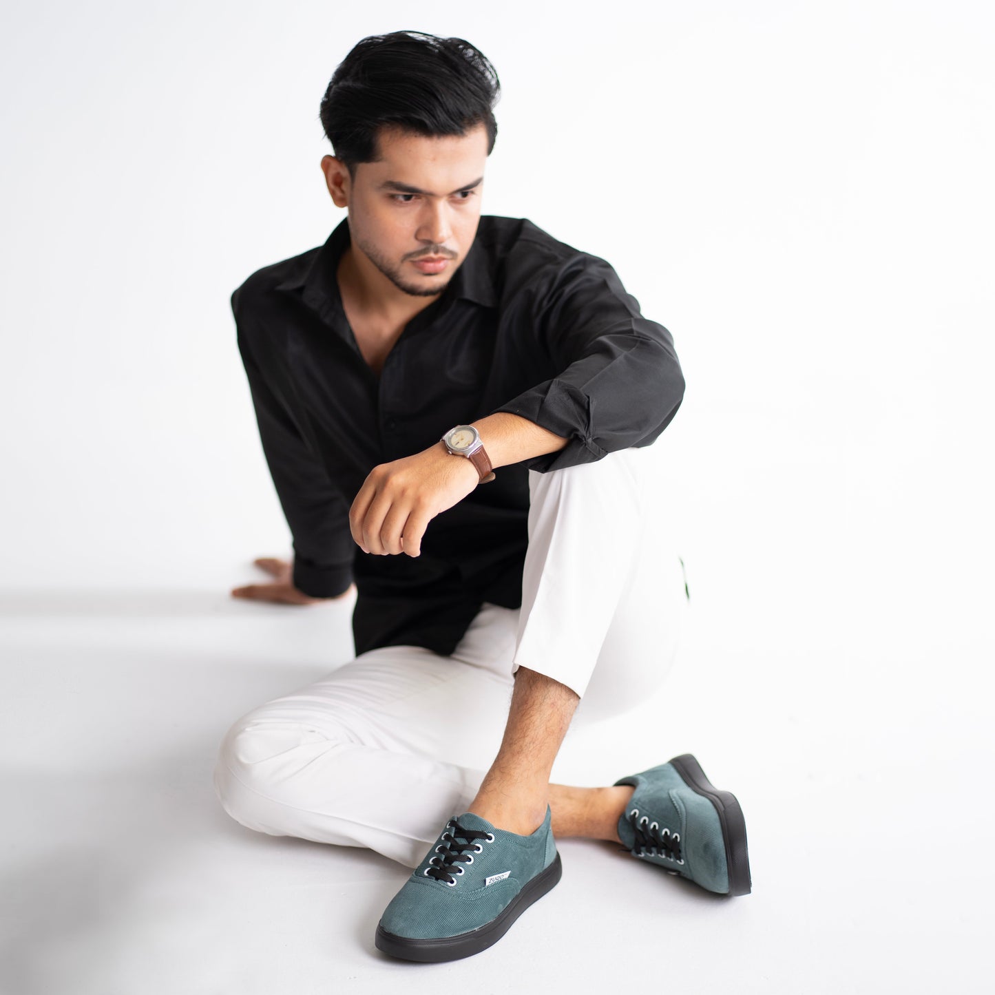 Zuqo Men's Sneaker - Sea Green
