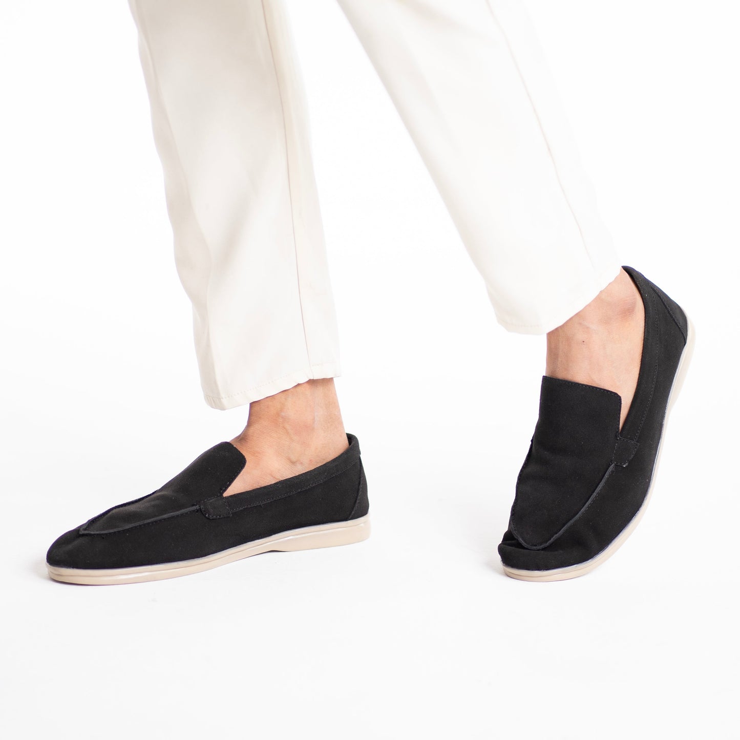 Zuqo Old Money Loafer - Suede Black