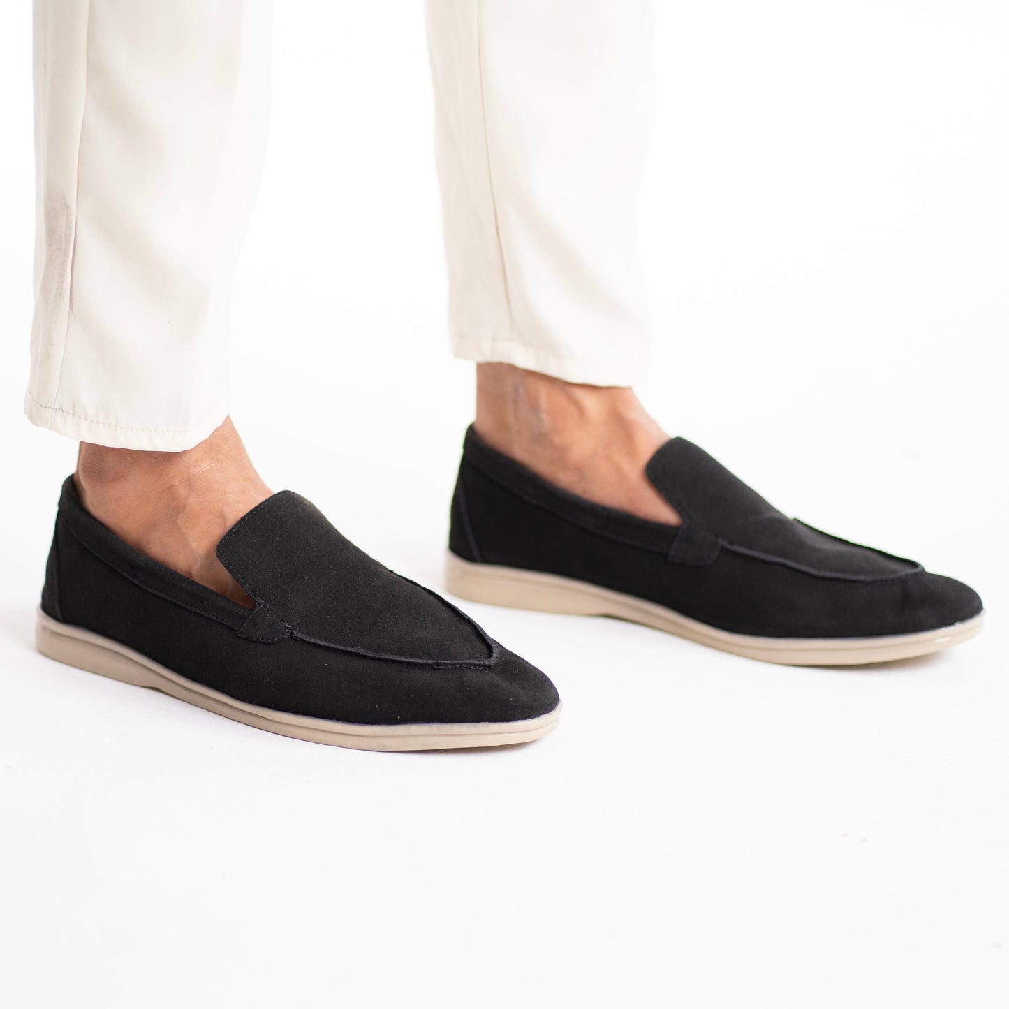 Zuqo Old Money Loafer - Suede Black