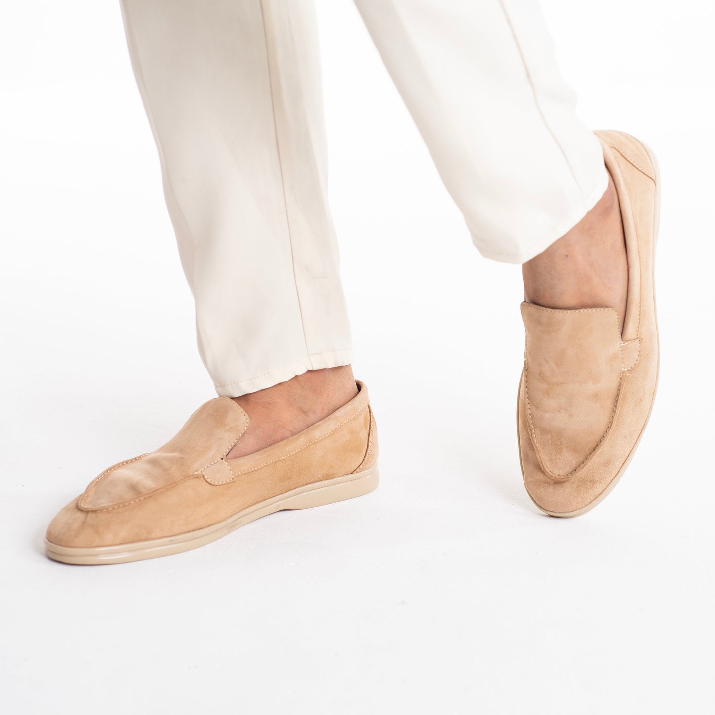 Zuqo Old Money Loafer - Stone Beaige