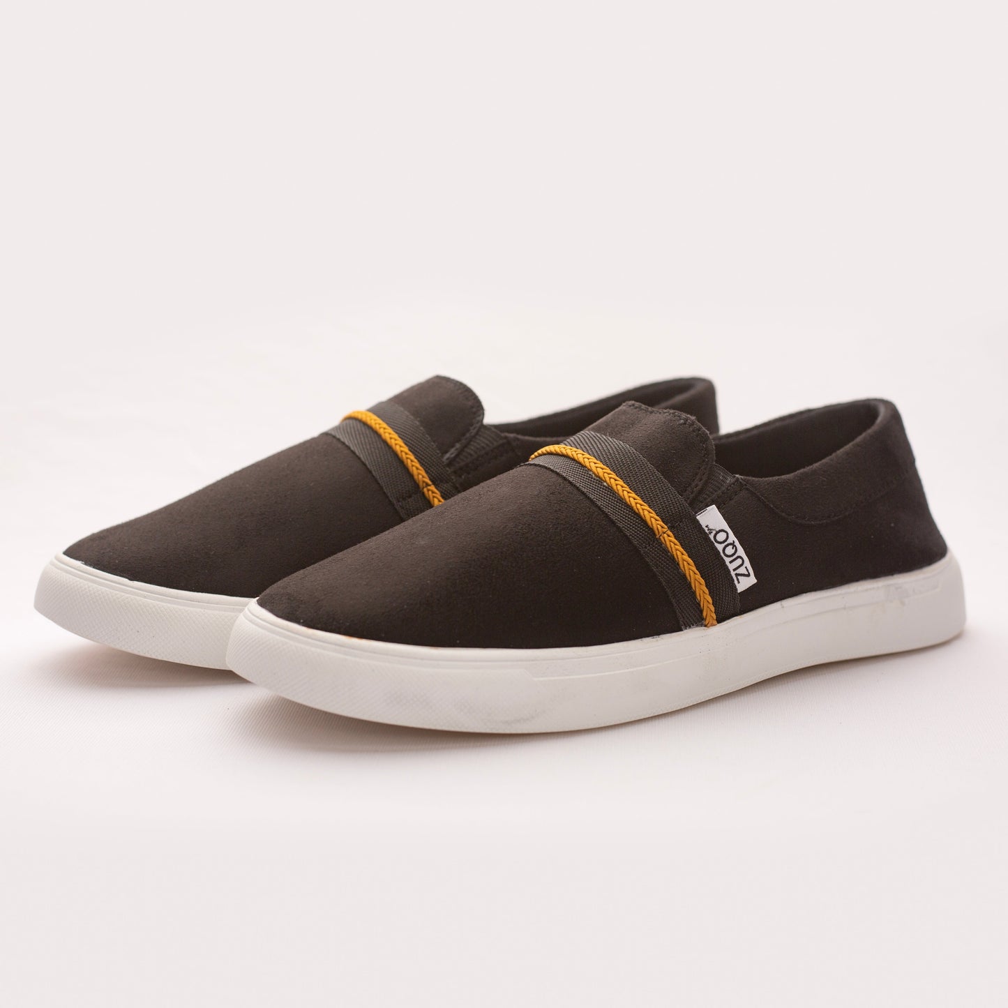 Zuqo Men's Sneaker - Suede Black