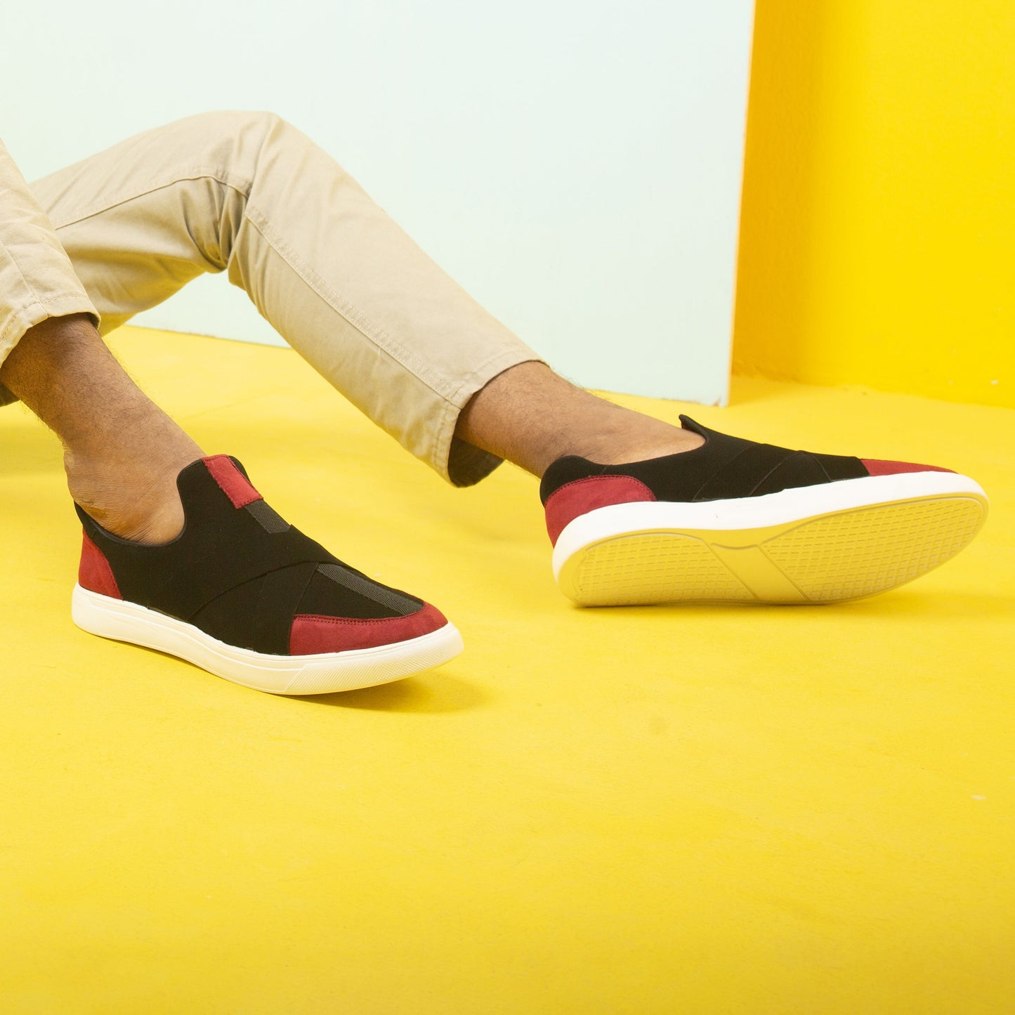 Zuqo Men's Sneaker - Wine Dragon