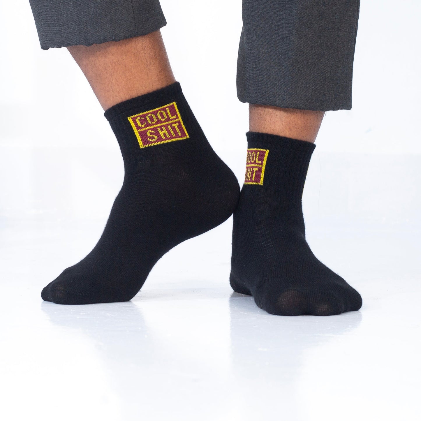 Cool Shit Socks - Black