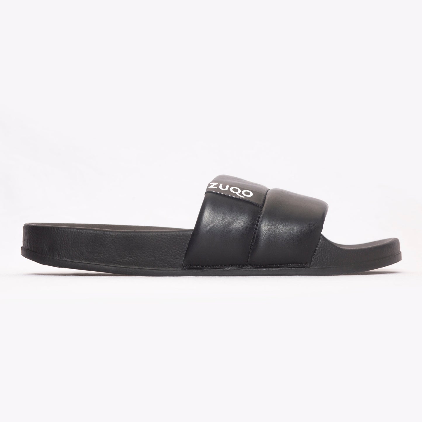 Zuqo Mens Slides / Slipper - Black