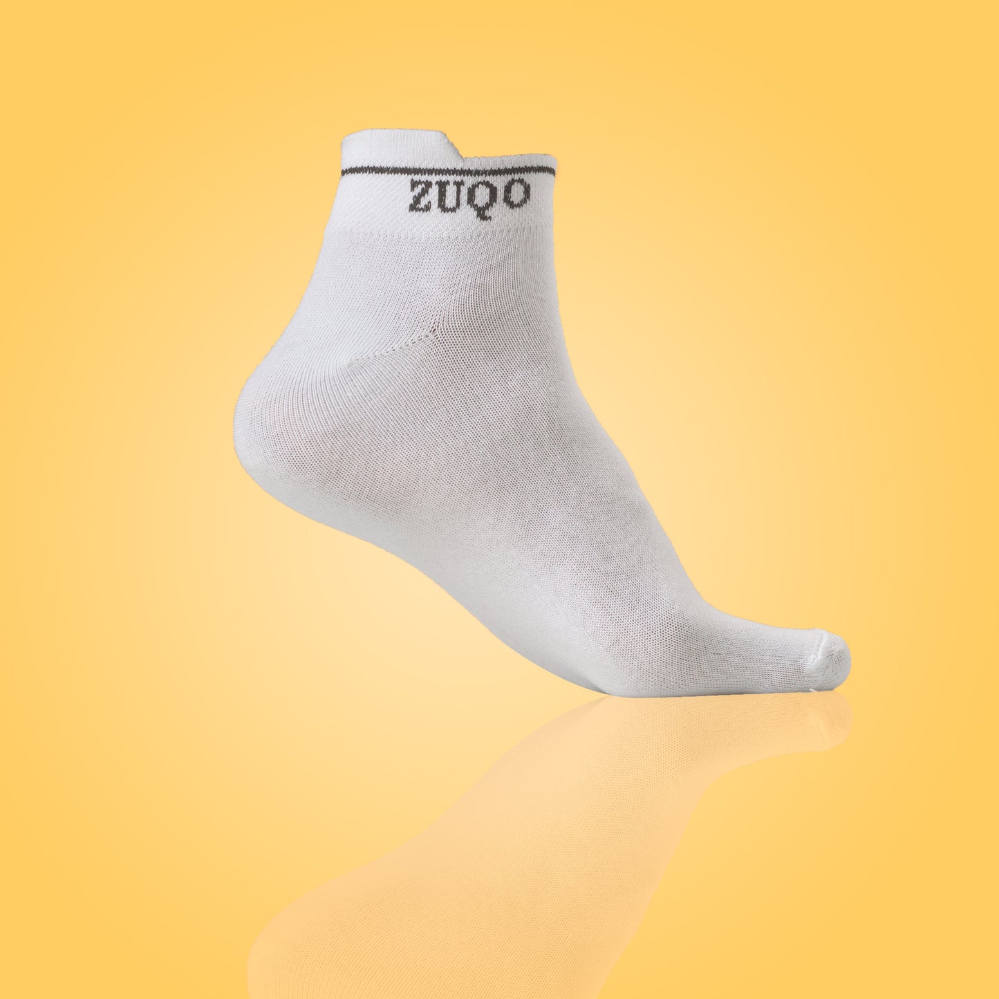 White - Ankle Sock