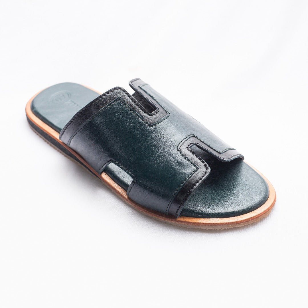 Green Zen - Leather Sandal