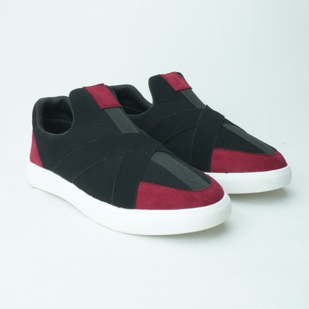 Zuqo Men's Sneaker - Wine Dragon