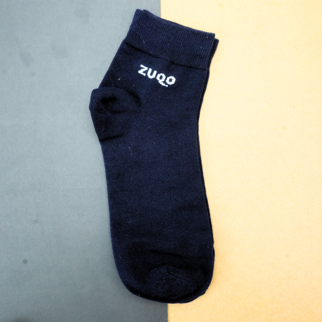 Zuqo Solid Socks 6 pcs Combo Pack
