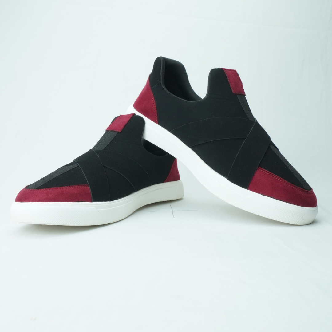 Zuqo Men's Sneaker - Wine Dragon