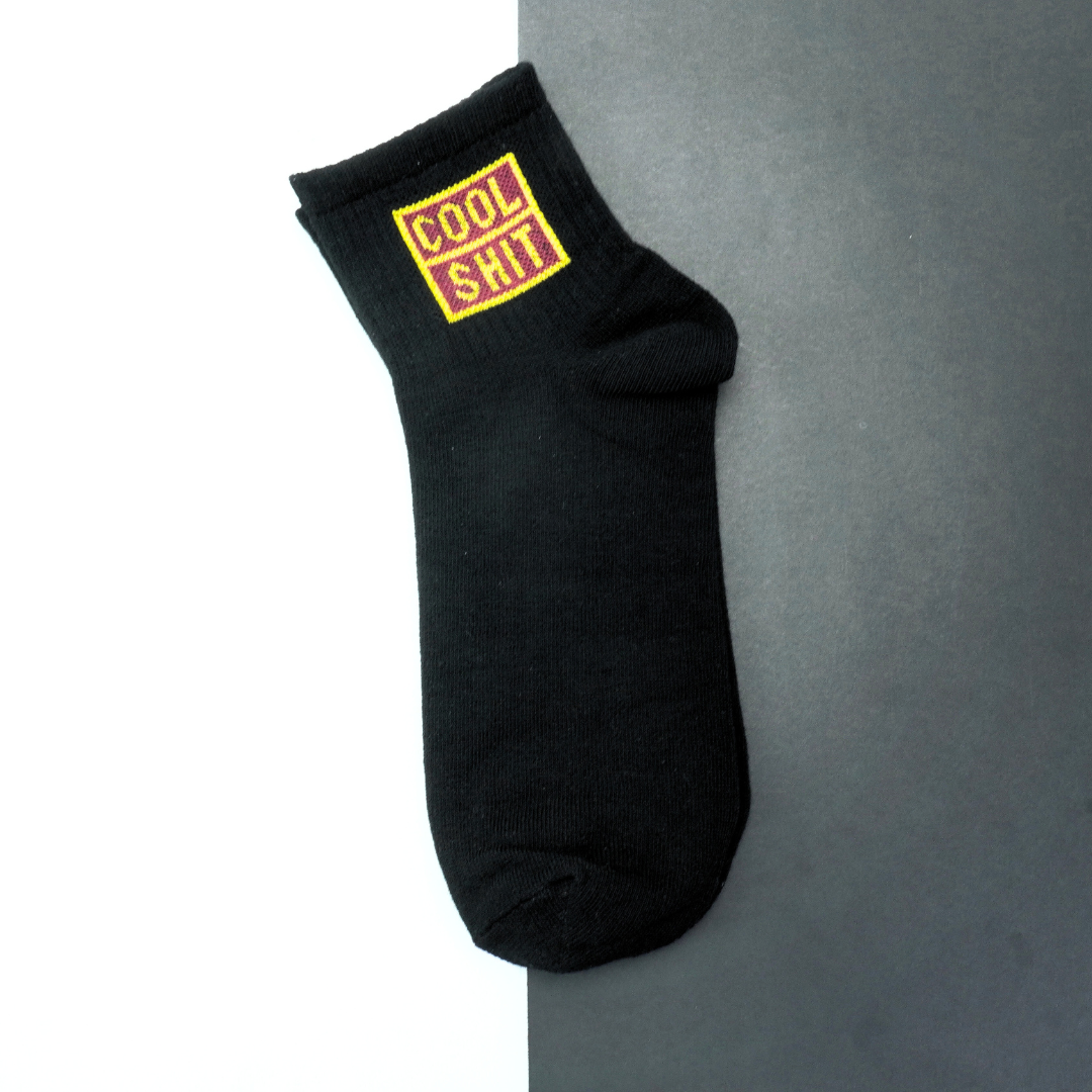 Cool Shit Socks - Black