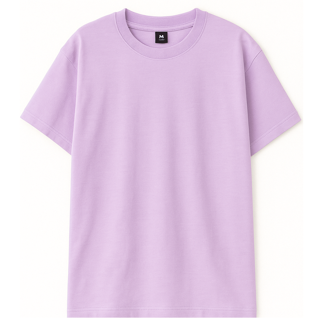 Drop Shoulder T shirt - Lavender