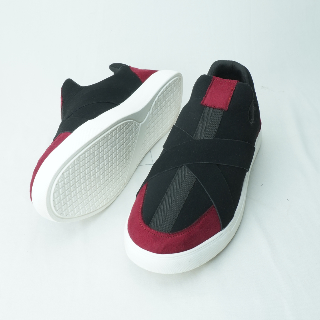 Zuqo Men's Sneaker - Wine Dragon