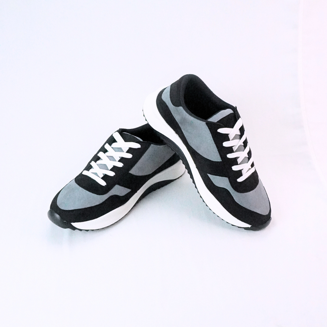 Zuqo Men's Sneaker : Urban - Ash Black