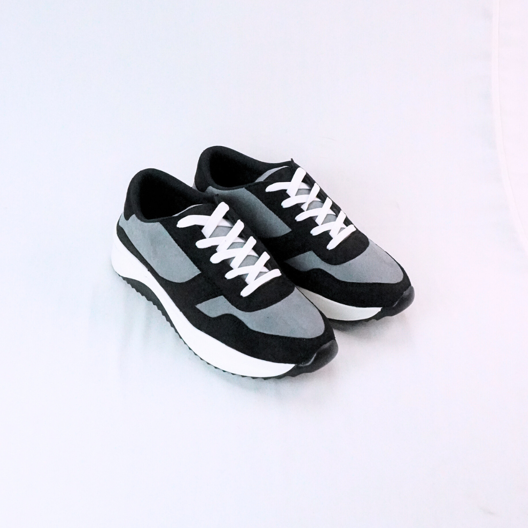 Zuqo Men's Sneaker : Urban - Ash Black