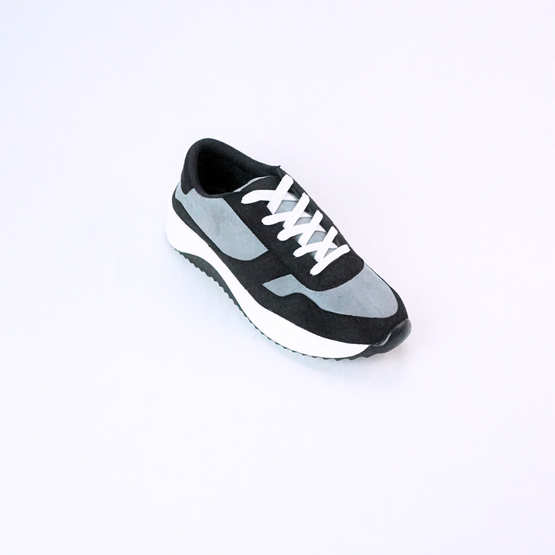 Zuqo Men's Sneaker : Urban - Ash Black