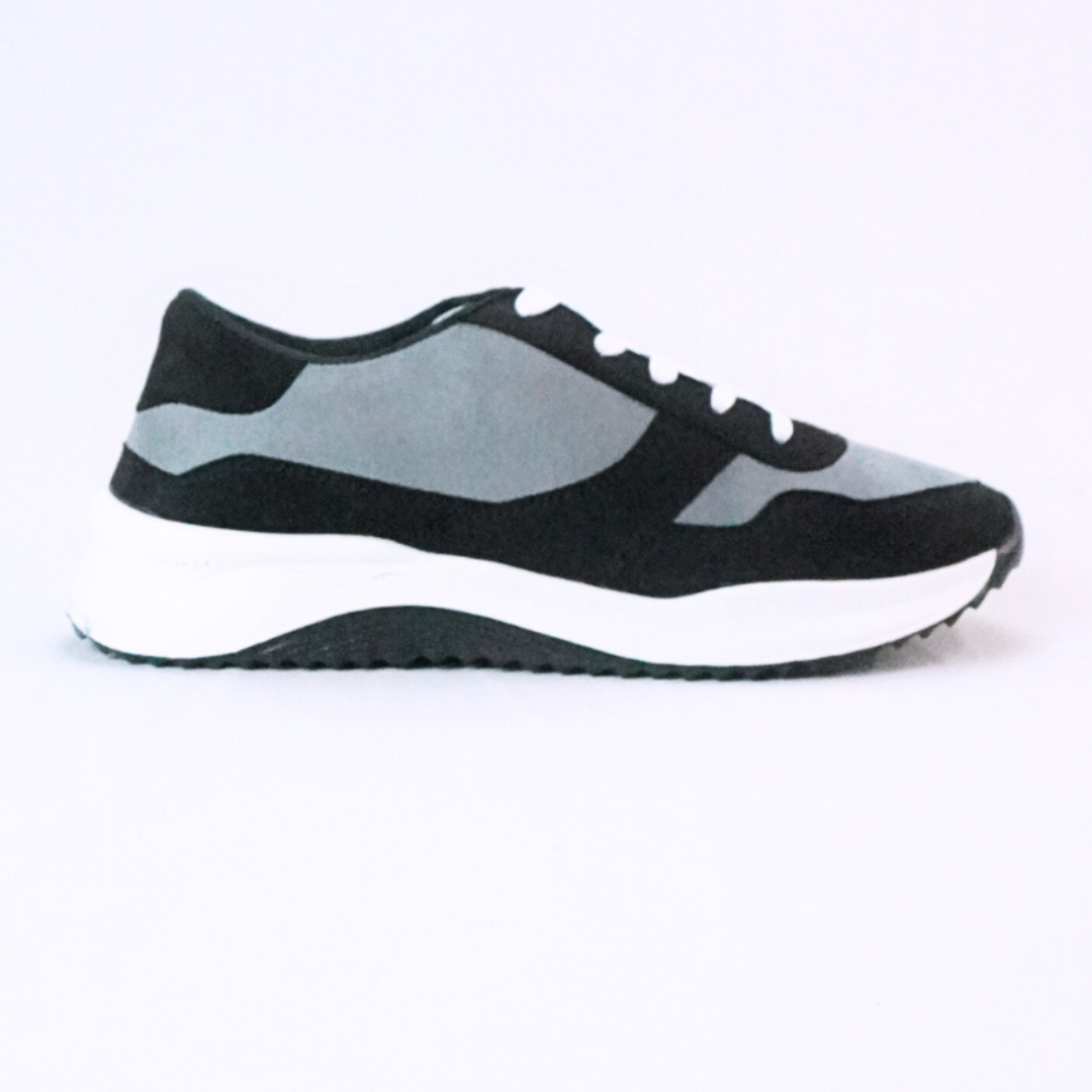 Zuqo Men's Sneaker : Urban - Ash Black