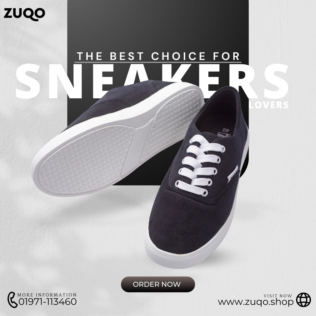 Zuqo Men's Sneaker - Black