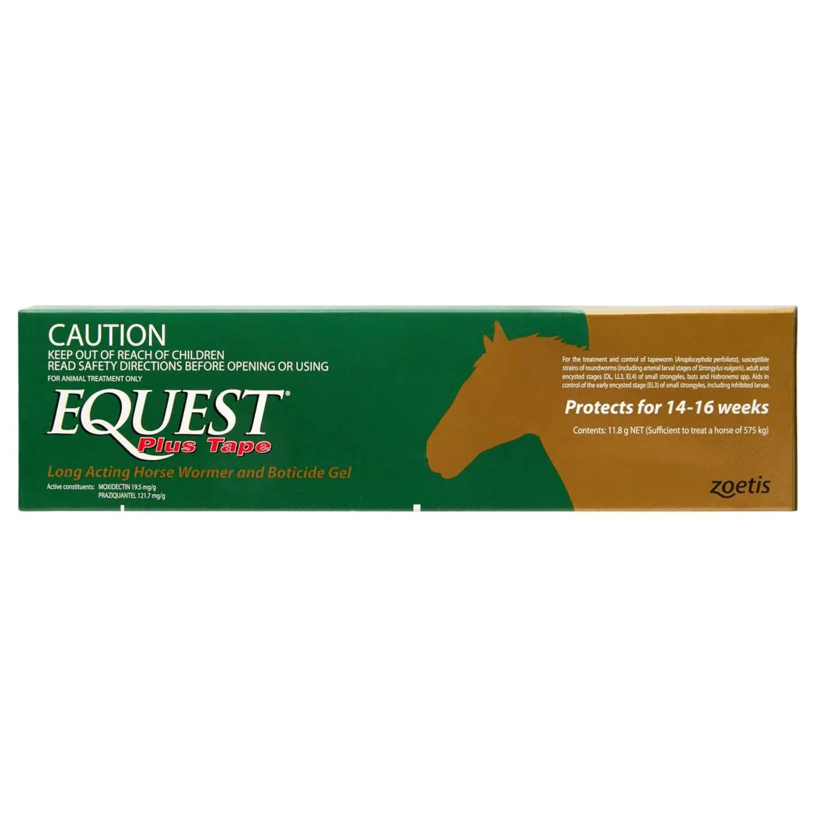Equest Gel Plus Tape Horse Wormer 11.8g