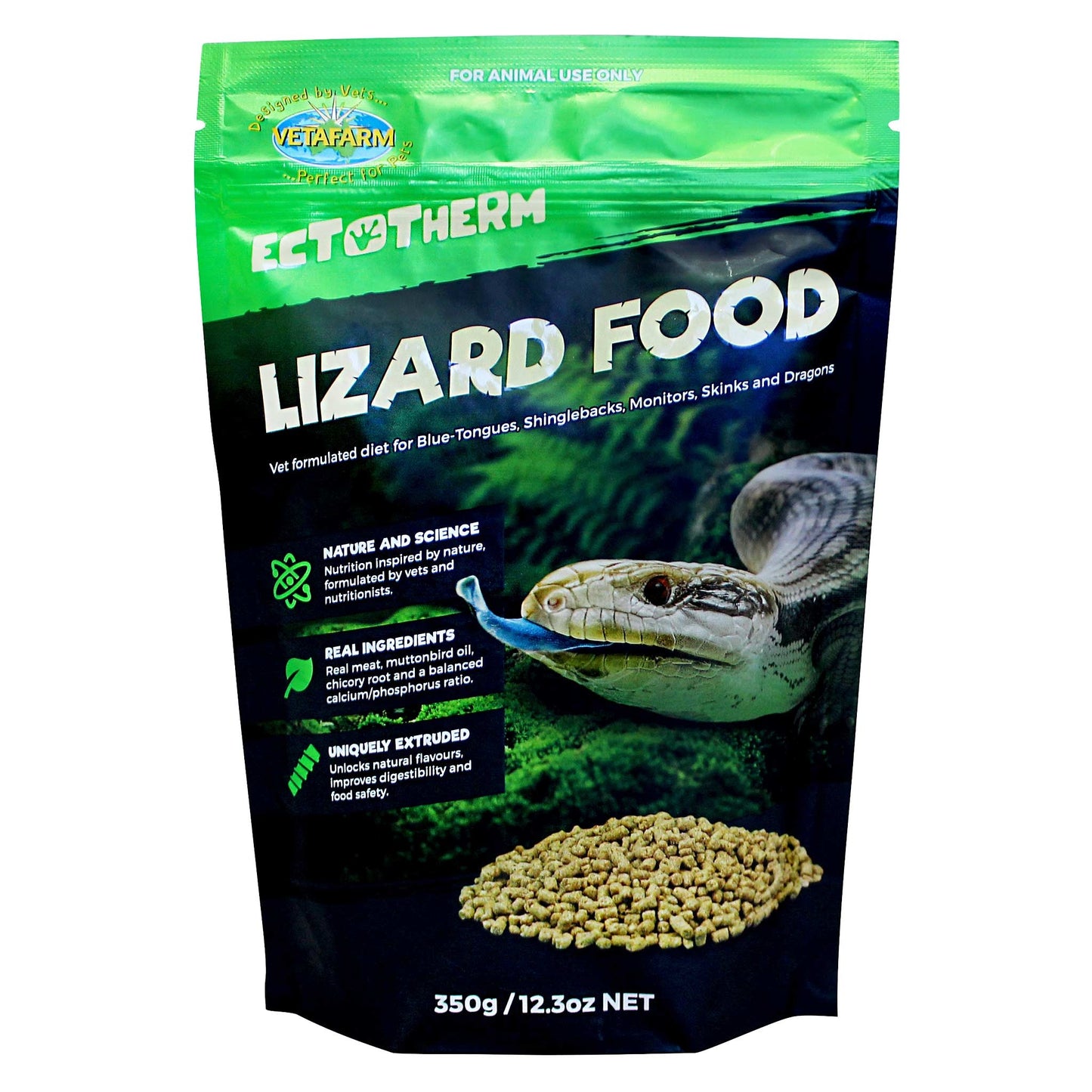 Vetafarm Ectotherm Lizard Food 1kg
