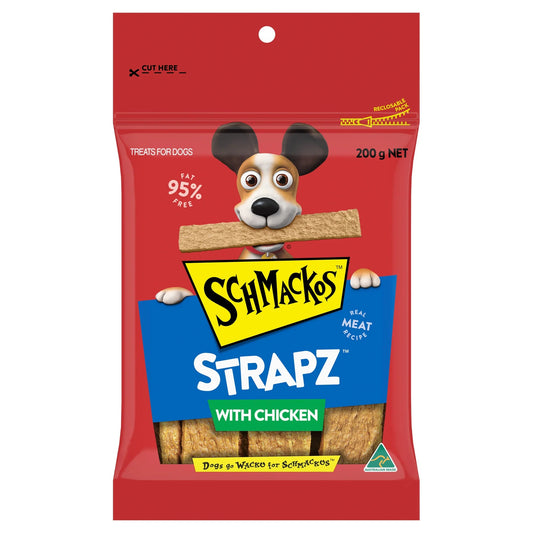 Schmackos Snacks Strapz Chicken 500g