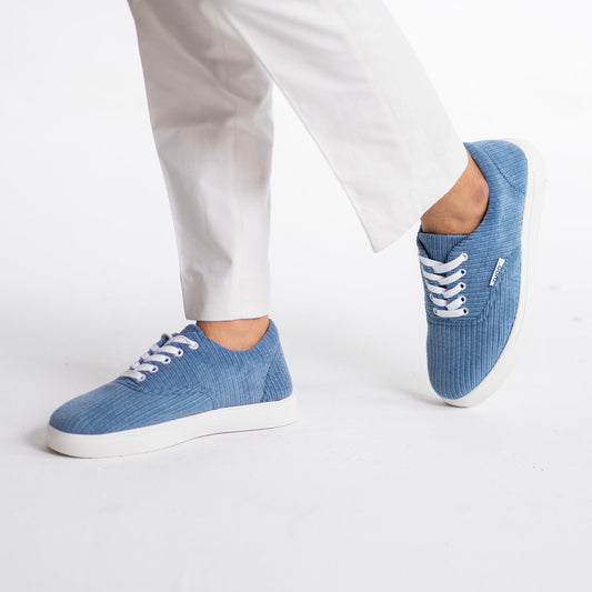 Zuqo Men's Sneaker  - Sky Blue