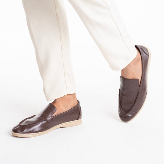 Zuqo Old Money Loafer   - Chocolate