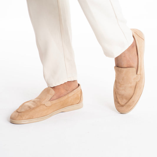 Zuqo Old Money Loafer   - Stone Beaige