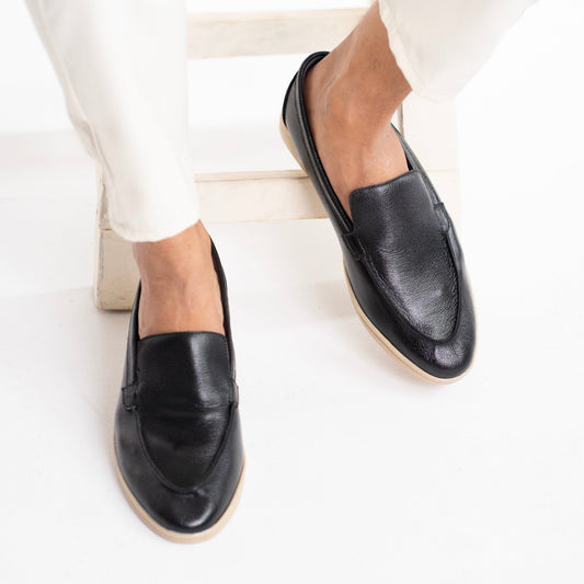 Zuqo Old Money Loafer   - Black
