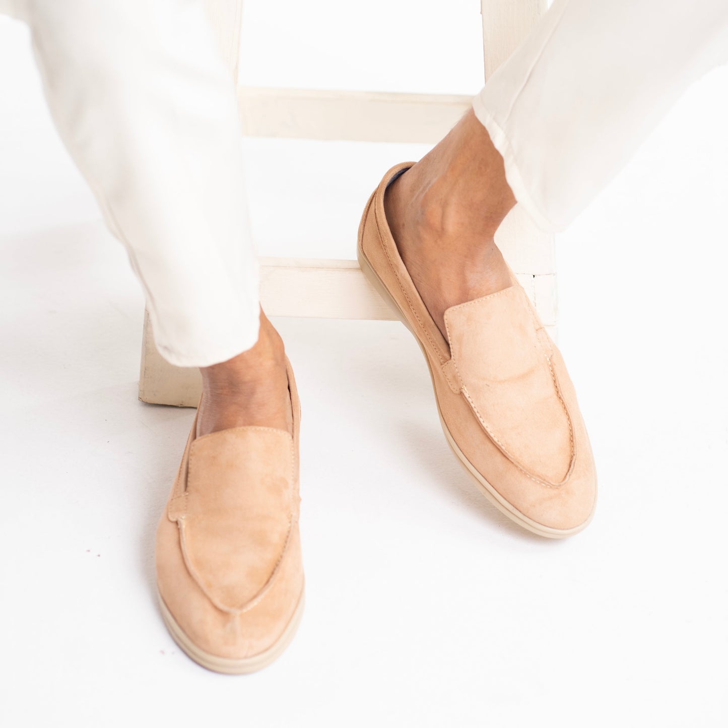 Zuqo Old Money Loafer   - Stone Beaige