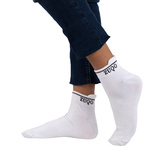 White  - Ankle Sock
