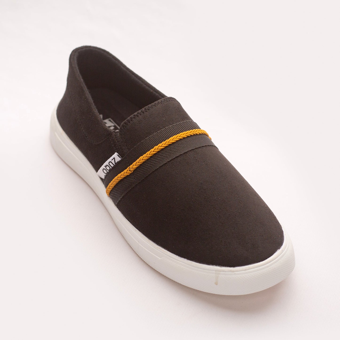 Zuqo Men's Sneaker - Suede Black