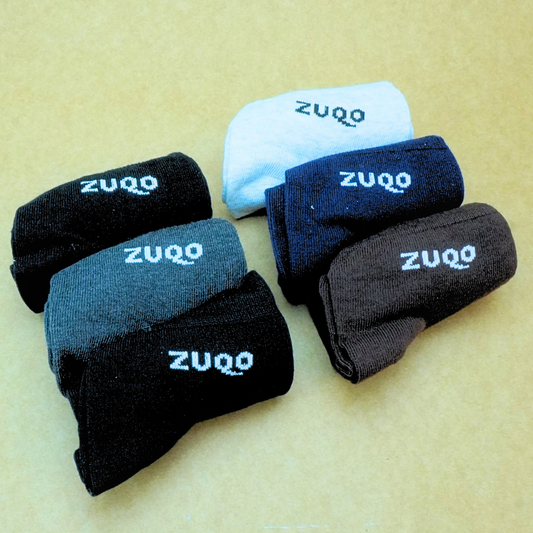 Zuqo Solid Socks 6 pcs Combo Pack