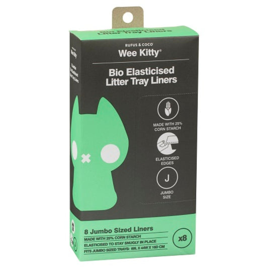 RUFUS AND COCO Wee Kitty Bio Elasticised Litter Tray Liners