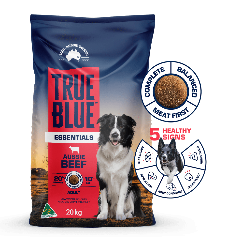 True Blue Essentials Beef Dry Dog Food 20kg